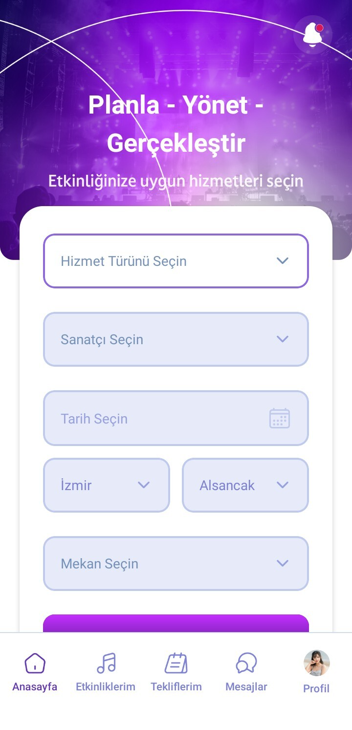 Hizmet Türleri